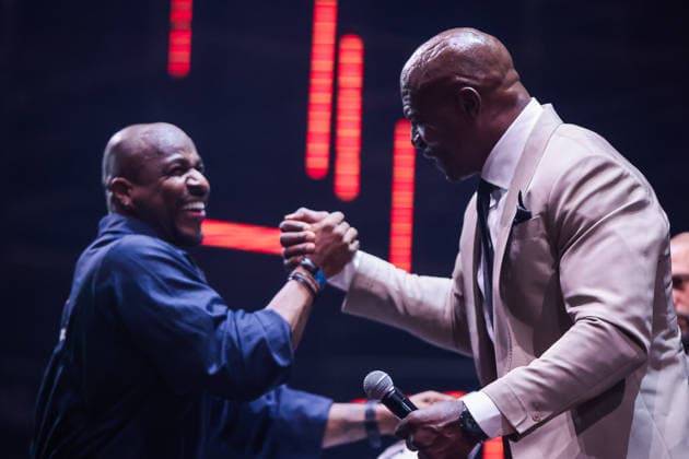 BELO HORIZONTE, MG - 11.09.2026: ATOR TERRY CREWS EM BH NO HOTMART FIRE - Actor Terry Crews in BH at Hotmart Fire. The event took place at Expominas in Belo Horizonte, this Friday night (11). x3014536x  AllanxCalisto