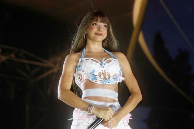 September 11, 2026, Nina Chuba, singer, in concert at the Pakbühne Wuhlheide in Berlin, music, pop, hip-hop, Berlin, Germany