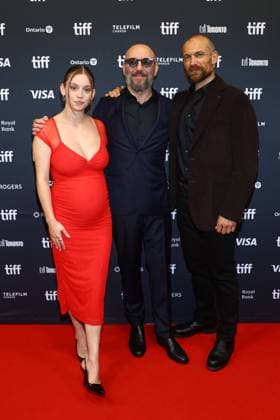 Mara Taquin, Michaël R. Roskam (Director), Arieh Worthalter Photo Call for HOUSE AND HOME & LE FAUX SOIR Photo Calls at the Toronto International Film Festival (TIFF) 2026, TIFF Lightbox, Toronto, ON, September 11, 2026. Photo By: JA Everett Collection HOUSE AND HOME & LE FAUX SOIR Photo Calls at the Toronto International Film Festival (TIFF) 2026 PUBLICATIONXNOTxINxCANxCHNxFRAxITAxJPNxNORxPOLxRUSxESPxUKxUSA