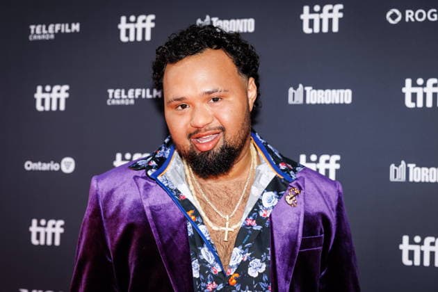 September 11, 2026, Toronto, On, Canada: Alex Dillard is photographed on the red carpet for the film The Julia Set during the Toronto International Film Festival in Toronto, on Friday, Sept. 11, 2026. Toronto Canada  - ZUMAc35_ 20260911_zaf_c35_346 Copyright: xKeitoxNewmanx