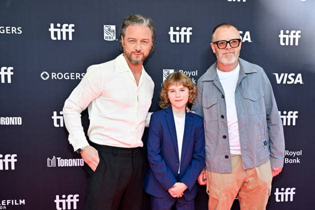 TIFF Toronto Screening Faith James McAvoy, Smylie Bradwell, Paul Andrew Williams attending the screening of the movie Faith ahead of Toronto International Film Festival (TIFF) in Toronto, Canada on September 11, 2026. Photo by Julien Reynaud APS-Medias ABACAPRESS.COM Toronto Canada  Copyright: xReynaudxJulien APS-Medias ABACAx