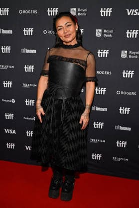 TIFF Toronto Screening In Alaska Zorga Qaunaq attending the screening of the movie In Alaska ahead of Toronto International Film Festival (TIFF) in Toronto, Canada on September 11, 2026. Photo by Julien Reynaud APS-Medias ABACAPRESS.COM Toronto Canada  Copyright: xReynaudxJulien APS-Medias ABACAx