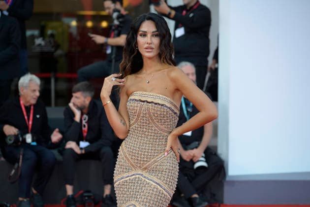 Ritorno a Buenos Aires red carpet at the 83rd Venice International Film Festival at Palazzo del Cinema in Venice Lido in Venice Lido, Italy - 11 Sept 2026 Rosa Perrotta attends the red carpet of the movie Ritorno a Buenos Aires during the 83rd Venice International Film Festival at Palazzo del Cinema in Venice Lido. Venice Lido Italy Copyright: xMarioxCartellix xSOPAxImagesx _DSC3808