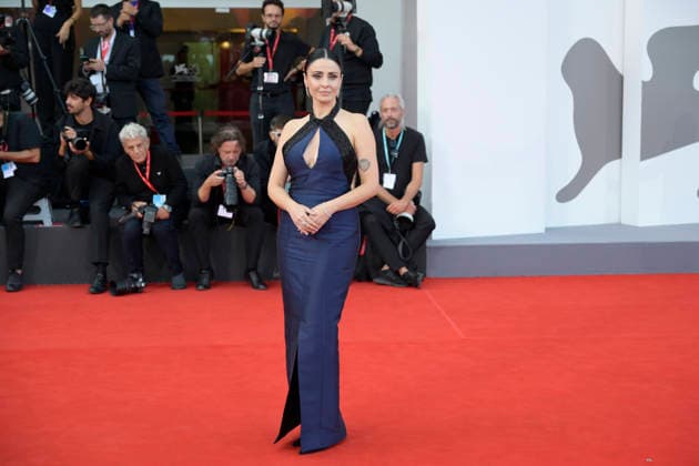 Ritorno a Buenos Aires red carpet at the 83rd Venice International Film Festival at Palazzo del Cinema in Venice Lido in Venice Lido, Italy - 11 Sept 2026 Federica Vincenti attends the red carpet of the movie Ritorno a Buenos Aires during the 83rd Venice International Film Festival at Palazzo del Cinema in Venice Lido. Venice Lido Italy Copyright: xMarioxCartellix xSOPAxImagesx _DSC3829