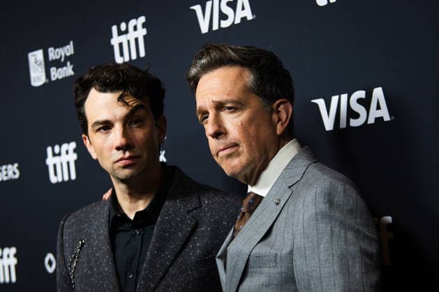 September 11, 2026, Toronto, On, Canada: Jay Baruchel, left, and Ed Helms are pictured on the red carpet for The Stunt Driver at the Toronto International Film Festival in Toronto, on Friday, Sept. 11, 2026. Toronto Canada  - ZUMAc35_ 20260911_zaf_c35_400 Copyright: xLauraxProctorx