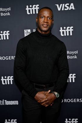 TIFF Toronto Screening The Stunt Driver Stephen Adekolu attending the screening of the movie The Stunt Driver ahead of Toronto International Film Festival (TIFF) in Toronto, Canada on September 11, 2026. Photo by Julien Reynaud APS-Medias ABACAPRESS.COM Toronto Canada  Copyright: xReynaudxJulien APS-Medias ABACAx