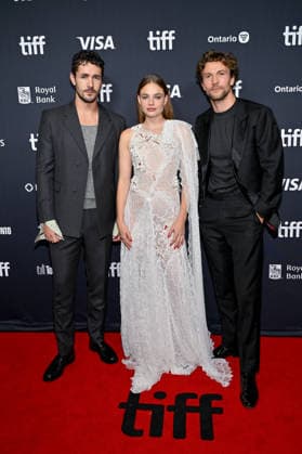 TIFF Toronto Screening The Face Of Horror Leo Suter, Kristine Frøseth, Jonah Hauer-King attending the screening of the movie The Face Of Horror ahead of Toronto International Film Festival (TIFF) in Toronto, Canada on September 11, 2026. Photo by Julien Reynaud APS-Medias ABACAPRESS.COM Toronto Canada  Copyright: xReynaudxJulien APS-Medias ABACAx