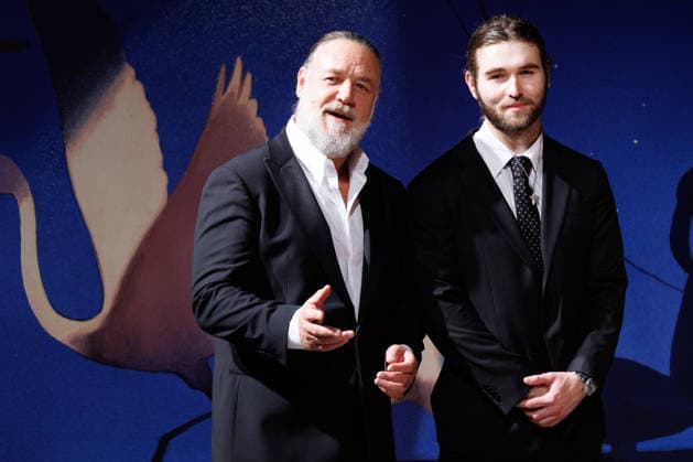 News - What Love Builds Red Carpet - The 83rd Venice International Film Festival Russell Crowe and Tennyson Spencer Crowe attend the What Love Builds Screening during the 83rd Venice International Film Festival at Sala Darsena on September 11, 2026 in Venice, Italy. Photo: Cinzia Camela. Lido di Venezia Sala Darsena Italy Copyright: xCinziaxCamelax xLiveMediax LPN_2666045