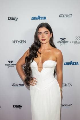 September 11, 2026, New York, New York, United States: Evange Petrakis attends.Celebrities attend The Daily Front Row s Fashion Media Awards at the Rainbow Room on September 11, 2026 in New York City. New York United States  - ZUMAs197 20260911_aaa_s197_663 Copyright: xRonxAdarx