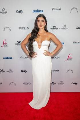 September 11, 2026, New York, New York, United States: Evange Petrakis attends.Celebrities attend The Daily Front Row s Fashion Media Awards at the Rainbow Room on September 11, 2026 in New York City. New York United States  - ZUMAs197 20260911_aaa_s197_666 Copyright: xRonxAdarx