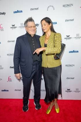 September 11, 2026, New York, New York, United States: (L-R) Isaac Mizrahi and Veronica Webb attend.Celebrities attend The Daily Front Row s Fashion Media Awards at the Rainbow Room on September 11, 2026 in New York City. New York United States  - ZUMAs197 20260911_aaa_s197_679 Copyright: xRonxAdarx