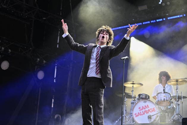 Fete De L Humanite - Sam Sauvage - Bretigny-Sur-Orge Sam Sauvage performs during the Fete de l Humanite in Le Plessis-Pate, Bretigny-sur-Orge, France on September 11, 2026. Photo by Christophe Meng ABACAPRESS.COM Bretigny-Sur-Orge France  Copyright: xMengxChristophe ABACAx