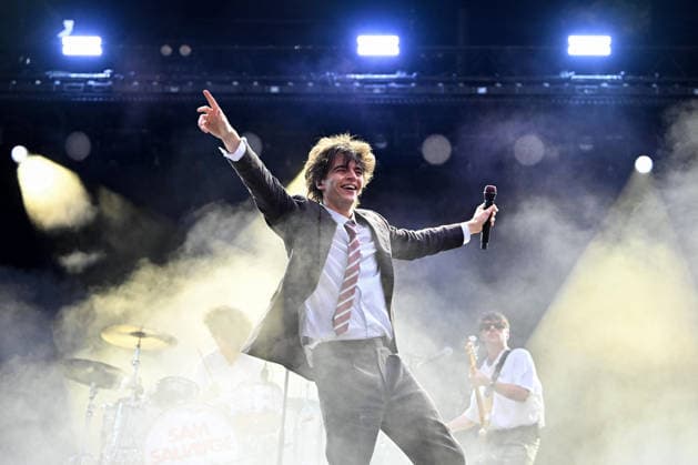 Fete De L Humanite - Sam Sauvage - Bretigny-Sur-Orge Sam Sauvage performs during the Fete de l Humanite in Le Plessis-Pate, Bretigny-sur-Orge, France on September 11, 2026. Photo by Christophe Meng ABACAPRESS.COM Bretigny-Sur-Orge France  Copyright: xMengxChristophe ABACAx