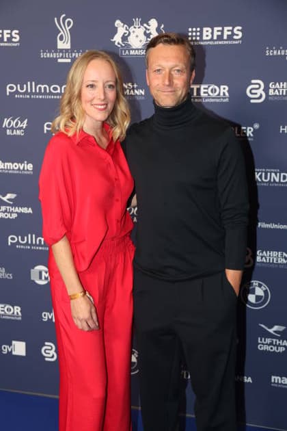 Kristina Pauls and Robin Sondermann at the 2026 German Acting Awards ceremony at the Pullman Berlin Schweizerhof Hotel in Berlin, September 11, 2026 Copyright: xAgenturxMatthiasxWehnertx xM.xGränzdörferx