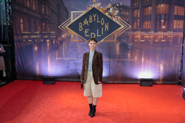 Liv Lisa Fries at the premiere of the fifth and final season of the TV series *Babylon Berlin* at the Naturstrom Open-Air Cinema in Cologne, September 11, 2026 Foto:xR.xSchmiegeltx xFuturexImagex babylon_6947