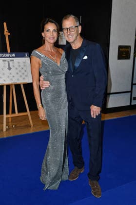 Gerit Kling and Wolfram Becker at the 2026 German Acting Awards ceremony in Berlin on September 11, 2026, in Berlin on September 10, 2026