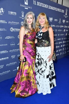 Hayal Kyna and Nanna Kuckuck at the 2026 German Acting Awards ceremony in Berlin on September 11, 2026, in Berlin on September 10, 2026