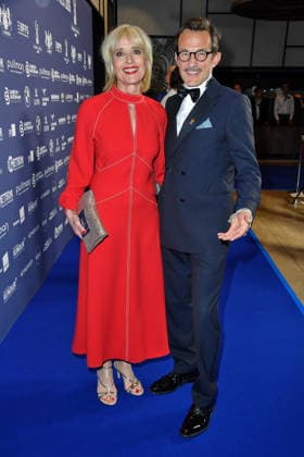 Katharina Abt and Hans Werner Meyer at the 2026 German Acting Awards ceremony in Berlin on September 11, 2026, in Berlin on September 10, 2026