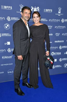 Oliver Haas with his wife Anja Kling at the 2026 German Acting Awards ceremony in Berlin on September 11, 2026, in Berlin on September 10, 2026
