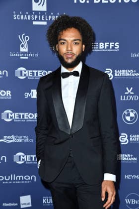 Lamin Leroy Gibba at the 2026 German Acting Awards ceremony in Berlin on September 11, 2026, in Berlin on September 10, 2026