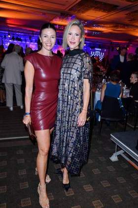 Melika Foroutan and Wolke Hegenbarth at the 2026 German Acting Awards ceremony in Berlin on September 11, 2026, in Berlin on September 10, 2026