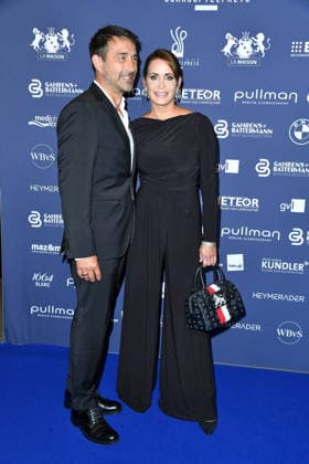 Oliver Haas with his wife Anja Kling at the 2026 German Acting Awards ceremony in Berlin on September 11, 2026, in Berlin on September 10, 2026