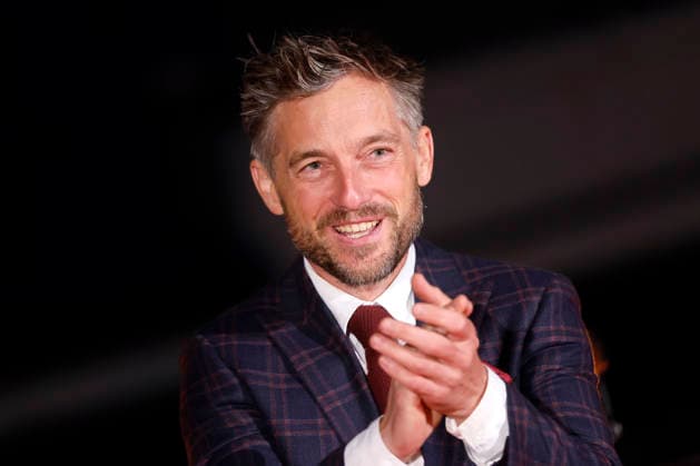 Actor Volker Bruch at the NRW premiere of the fifth and final season of the TV series *Babylon Berlin* at the open-air cinema in Cologne s Rheinauhafen, September 11, 2026, NRW, Germany Copyright: xChristophxHardtx