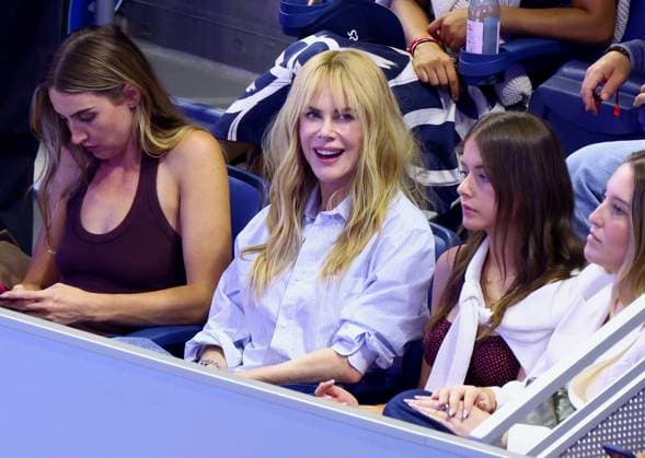 Celebs at the US Open - New York Nicole Kidman attends the Men Semi Final at the US Open in New York on September 11, 2026. Photo by Dylan Travis ABACAPRESS.COM New York NY United States  Copyright: xDylanxTravis ABACAx