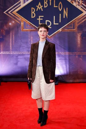 Actress Liv Lisa Fries at the North Rhine-Westphalia premiere of the fifth and final season of the TV series *Babylon Berlin* at the open-air cinema in Cologne s Rheinauhafen, September 11, 2026, North Rhine-Westphalia, Germany Copyright: xChristophxHardtx