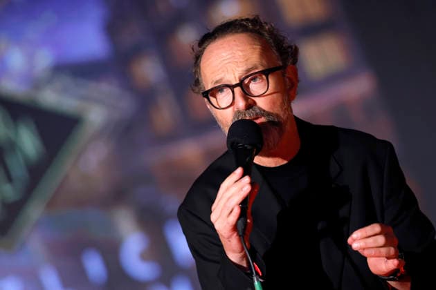 Actor Peter Jordan at the NRW premiere of the fifth and final season of the TV series *Babylon Berlin* at the open-air movie theater in Cologne s Rheinauhafen, September 11, 2026, NRW, Germany Copyright: xChristophxHardtx