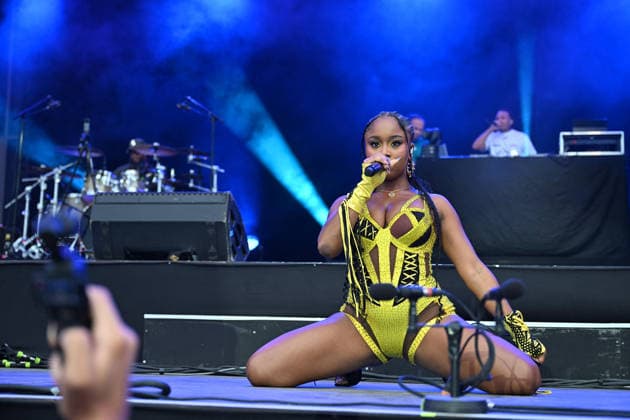 Fete de l Huma - Day 1 Maureen performs during the Fete de l Humanite in Le Plessis-Pate Bretigny-sur-Orge, France on September 11, 2026. Photo by Christophe Meng ABACAPRESS.COM Bretigny-sur-Orge, France  Copyright: xMengxChristophe ABACAx