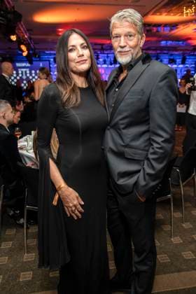 ABB ACTING AWARD: Bettina Zimmermann and Kai Wiesinger attend the 2026 German Acting Award ceremony at the Pullman Berlin Schweizerhof Hotel on September 11, 2025, in Berlin