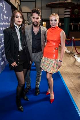 ABB ACTING AWARD: Luise Befort, Maximilian Befort, and Helena Zengel attend the 15th German Acting Award ceremony in 2026 at the Pullman Berlin Schweizerhof Hotel on September 11, 2025, in Berlin