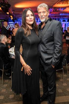 ABB ACTING AWARD: Bettina Zimmermann and Kai Wiesinger attend the 2026 German Acting Award ceremony at the Pullman Berlin Schweizerhof Hotel on September 11, 2025, in Berlin