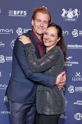 2026 German Acting Award: Johannes Heinrichs, Nadja Jo Klapper; Red Carpet for the 15th Anniversary of the German Acting Award and the 20th Anniversary of the BFFS; Pullman Berlin Schweizerhof; Date: September 11, 2026 Copyright: xEventpress Kratschx