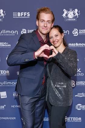 2026 German Acting Award: Johannes Heinrichs, Nadja Jo Klapper; Red Carpet for the 15th Anniversary of the German Acting Award and the 20th Anniversary of the BFFS; Pullman Berlin Schweizerhof; Date: September 11, 2026 Copyright: xEventpress Kratschx