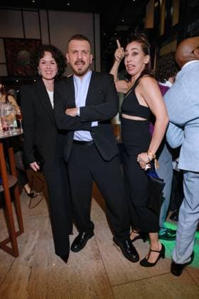 2026 German Acting Award: Melika Foroutan, Edin Hasanovic, Carol Schuler; Party celebrating 15 years of the German Acting Award and 20 years of the BFFS; Pullman Berlin Schweizerhof; Date: September 11, 2026 Copyright: xEventpress Kratschx