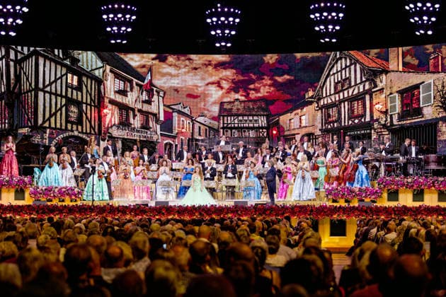 September 11, 2026, Manchester, United Kingdom: ANDRE RIEU and The Johann Strauss Orchestra performing at Co-op Live in Manchester Manchester United Kingdom  - ZUMAp211 20260911_aap_p211_019 Copyright: xAndyxVonxPipx
