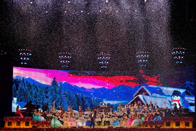 September 11, 2026, Manchester, United Kingdom: ANDRE RIEU and The Johann Strauss Orchestra performing at Co-op Live in Manchester Manchester United Kingdom  - ZUMAp211 20260911_aap_p211_026 Copyright: xAndyxVonxPipx