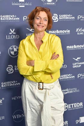 Aglaia Szyszkowitz at the 2026 German Acting Awards ceremony at the Pullman Berlin Schweizerhof Hotel, Berlin, September 11, 2026 Foto:xM.xBehrensx xFuturexImagex schauspielpreis_6309