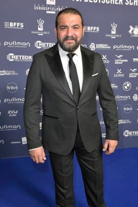 Sahin Eryilmaz at the 2026 German Acting Awards ceremony at the Pullman Berlin Schweizerhof Hotel, Berlin, September 11, 2026 Foto:xM.xBehrensx xFuturexImagex schauspielpreis_6333