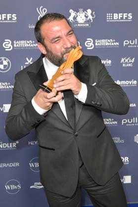 Sahin Eryilmaz at the 2026 German Acting Awards ceremony at the Pullman Berlin Schweizerhof Hotel, Berlin, September 11, 2026 Foto:xM.xBehrensx xFuturexImagex schauspielpreis_6418
