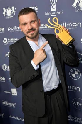 Edin Hasanovic at the 2026 German Acting Awards ceremony at the Pullman Berlin Schweizerhof Hotel, Berlin, September 11, 2026 Foto:xM.xBehrensx xFuturexImagex schauspielpreis_6429
