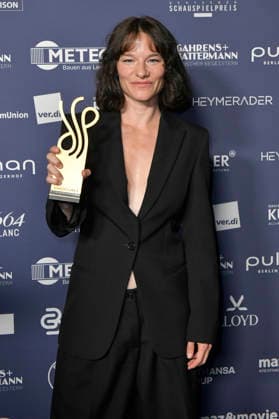 Valerie Pachner at the 2026 German Acting Awards ceremony at the Pullman Berlin Schweizerhof Hotel, Berlin, September 11, 2026 Foto:xM.xBehrensx xFuturexImagex schauspielpreis_6434