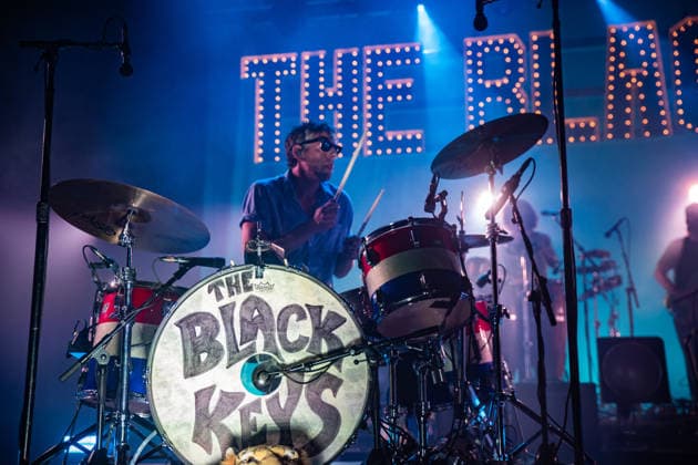 The Black Keys performs live at Alcatraz in Milan, Italy - 11 Sept 2026 American musician Patrick Carney, drummer and founding member of The Black Keys plays the drum kit during a concert at Alcatraz as part of their Peaches n Kream World Tour 2026. Milan Italy Copyright: xCarloxVerganix xSOPAxImagesx BK26(20)