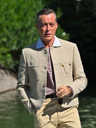 IPA88430624 - Venice International Film Festival 2026 - Day 11. Arrivals at the Hotel Excelsior pier. Pictured: Maurizio Lombardi  Copyright: xManuelexMangiarottix xPoolxPhotoxEventsx08x IPA88430624