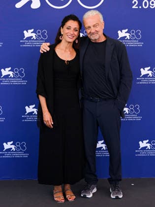 IPA88435540 - Venice International Film Festival 2026 - Day 11. Photocall for the film Dio Ride. Pictured: Giovanni Veronesi  Copyright: xAlbertoxTerenghix xPoolxPhotoxEventsx08x IPA88435540