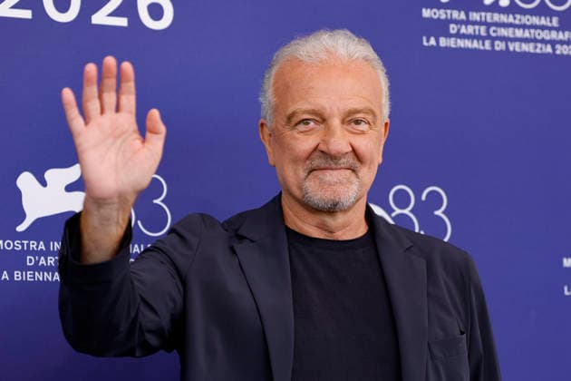 September 12, 2026, Venice, ITALY: Italian director Giovanni Veronesi poses for the photocall of ˜Dio ride during the 83rd Venice Film Festival in Venice, Italy, 12 September 2026. The movie is presented out of competition at the festival running from 02 to 12 September 2026. ANSA FABIO FRUSTACI. Venice ITALY  - ZUMAa110 20260912_zaf_a110_022 Copyright: xFabioxFrustacix