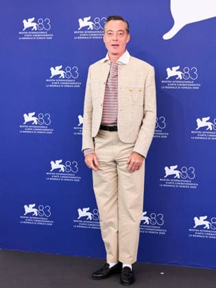 IPA88435371 - Venice International Film Festival 2026 - Day 11. Photocall for the film Dio Ride. Pictured: Maurizio Lombardi  Copyright: xAlbertoxTerenghix xPoolxPhotoxEventsx08x IPA88435371