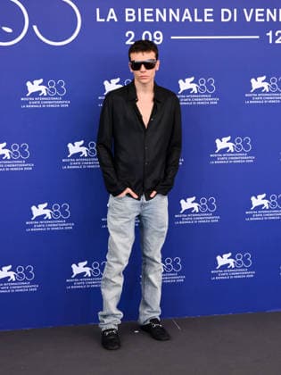 IPA88434363 - Venice International Film Festival 2026 - Day 11. Photocall for the film Dio Ride. Pictured: Francesco Ghegi  Copyright: xAlbertoxTerenghix xPoolxPhotoxEventsx08x IPA88434363